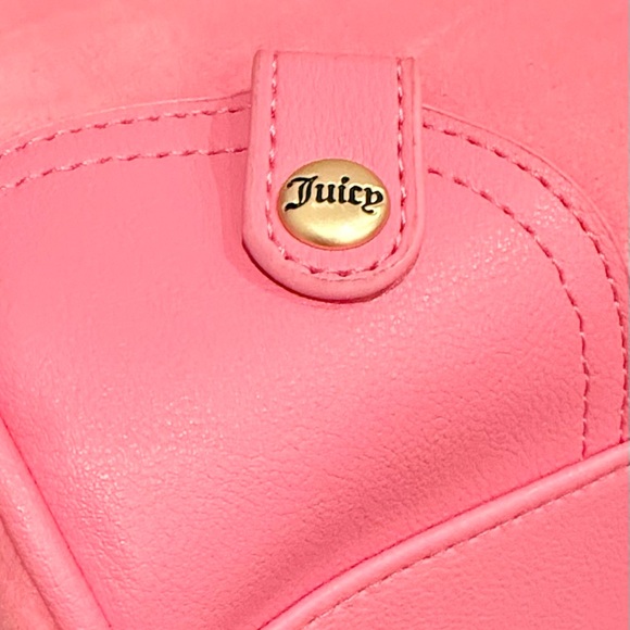 🔑💖 Classic Juicy Lover Weekender Love Potion Pink Velour Duffle Bag - Picture 9 of 16